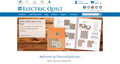 Desktop Screenshot of electricquilt.com